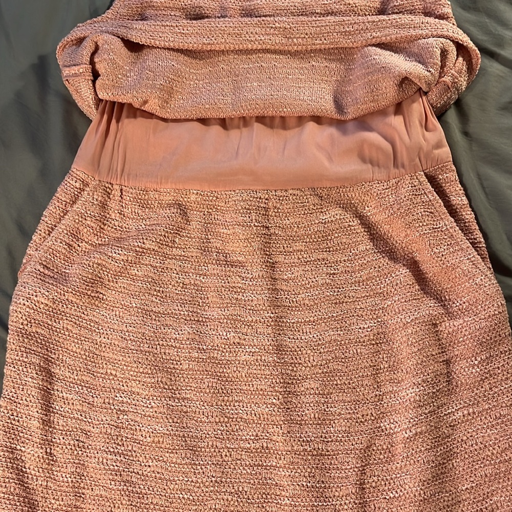ST. JOHN Wool Blend Boucle Knit Suit Dress Career - Picture 11 of 13